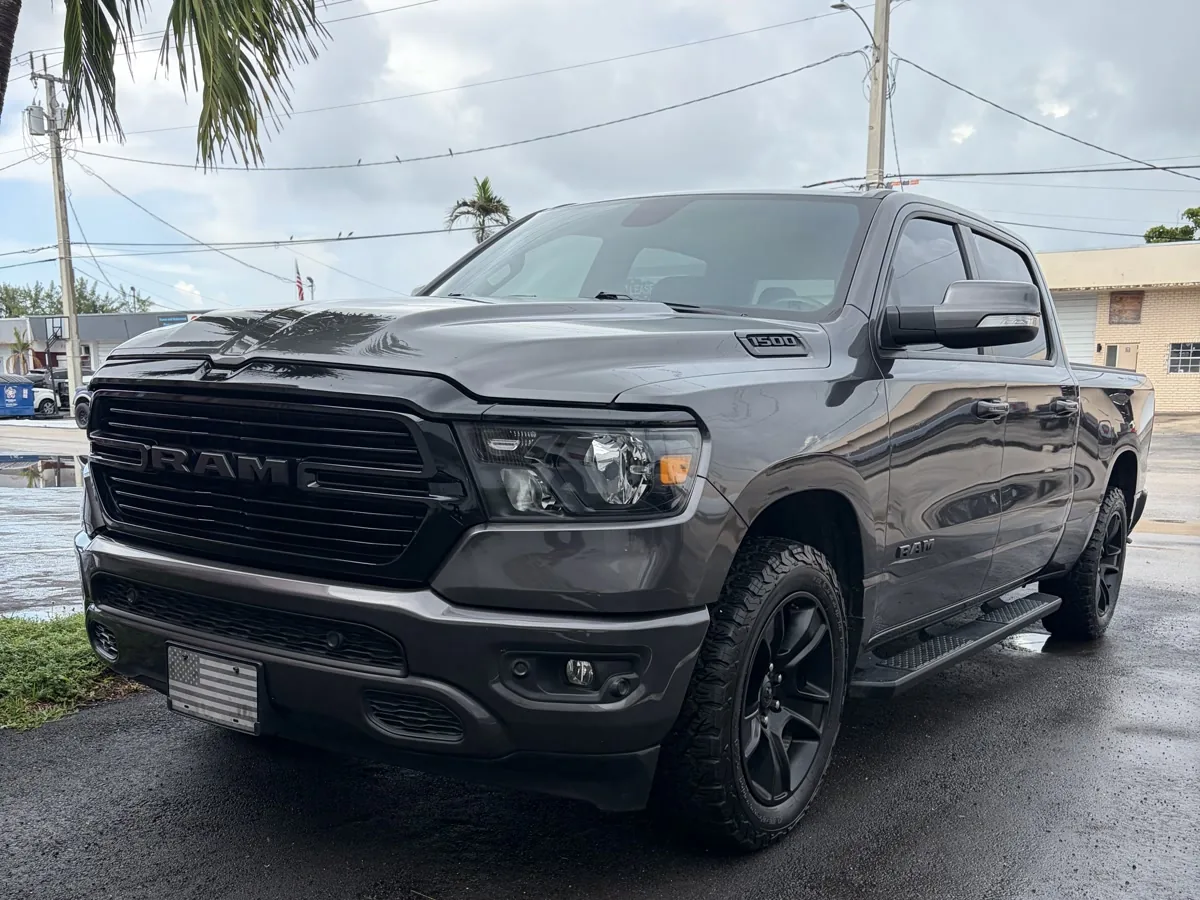 RAM 1500 after window tint at ProFilm Fort Lauderdale