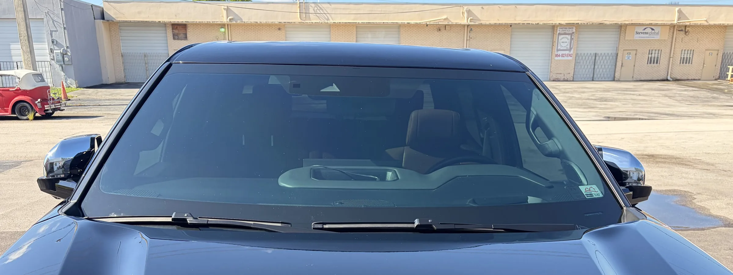 Toyota Tundra after window tint at ProFilm Fort Lauderdale