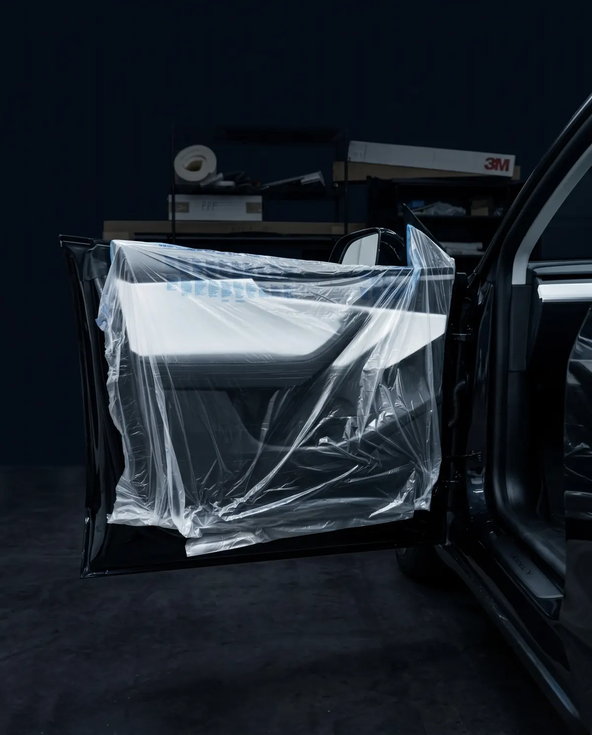 Tesla Model Y window tint installation — ProFilm Fort Lauderdale